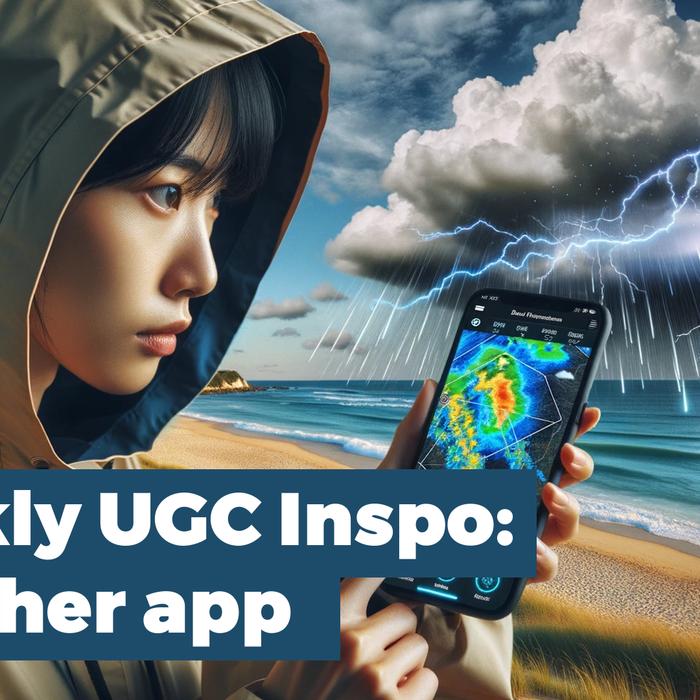 Weekly UGC Inspo: Weather Mobile App