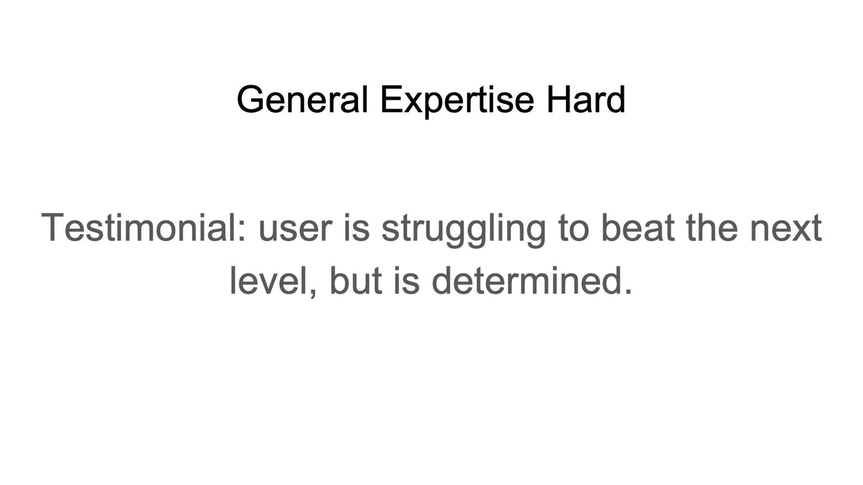 General Expertise Hard (by Terry)