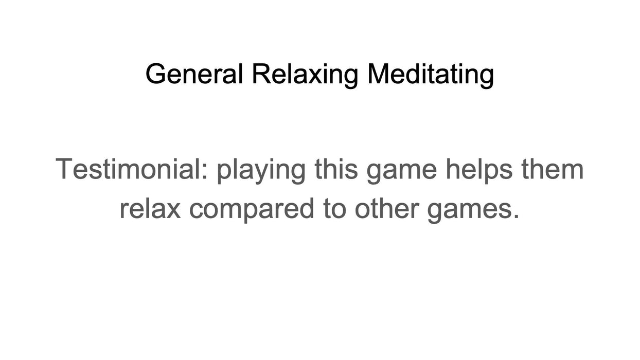 General Relaxing Meditating (by Dan)