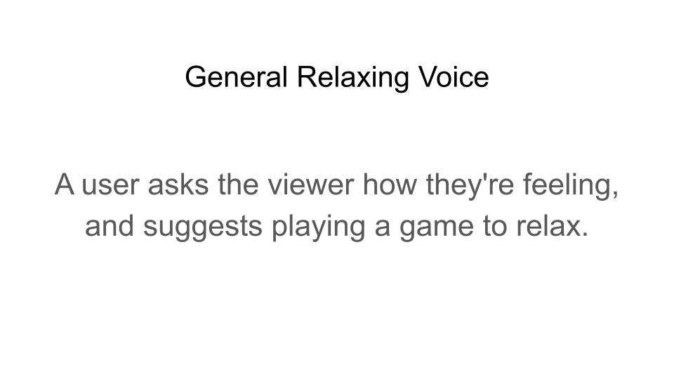 General Relaxing Voice (by Clara)