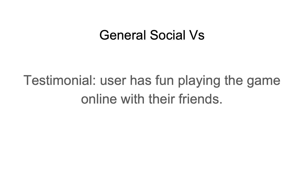General Social Vs (by Terry)